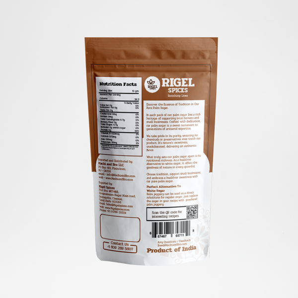 Palm Sugar (Karupatti) 1 Lb - Image 2